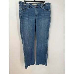 Carhartt Original Fit Straight Leg Rugged Flex Blaine Jeans Womens Size 12 Short